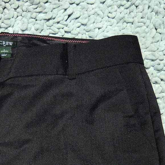 🌸 J. Crew City Fit Black Pants Size 6 - Picture 2 of 5